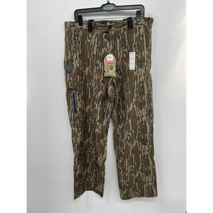 NWT WFS Men's TRX Lightweight Rain Pant Mossy Oak Bottomland L Technical Stretch